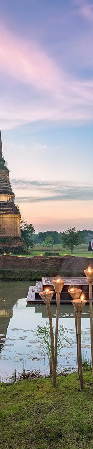 Sukhothai, die erste Hauptstadt Thailands entdecken